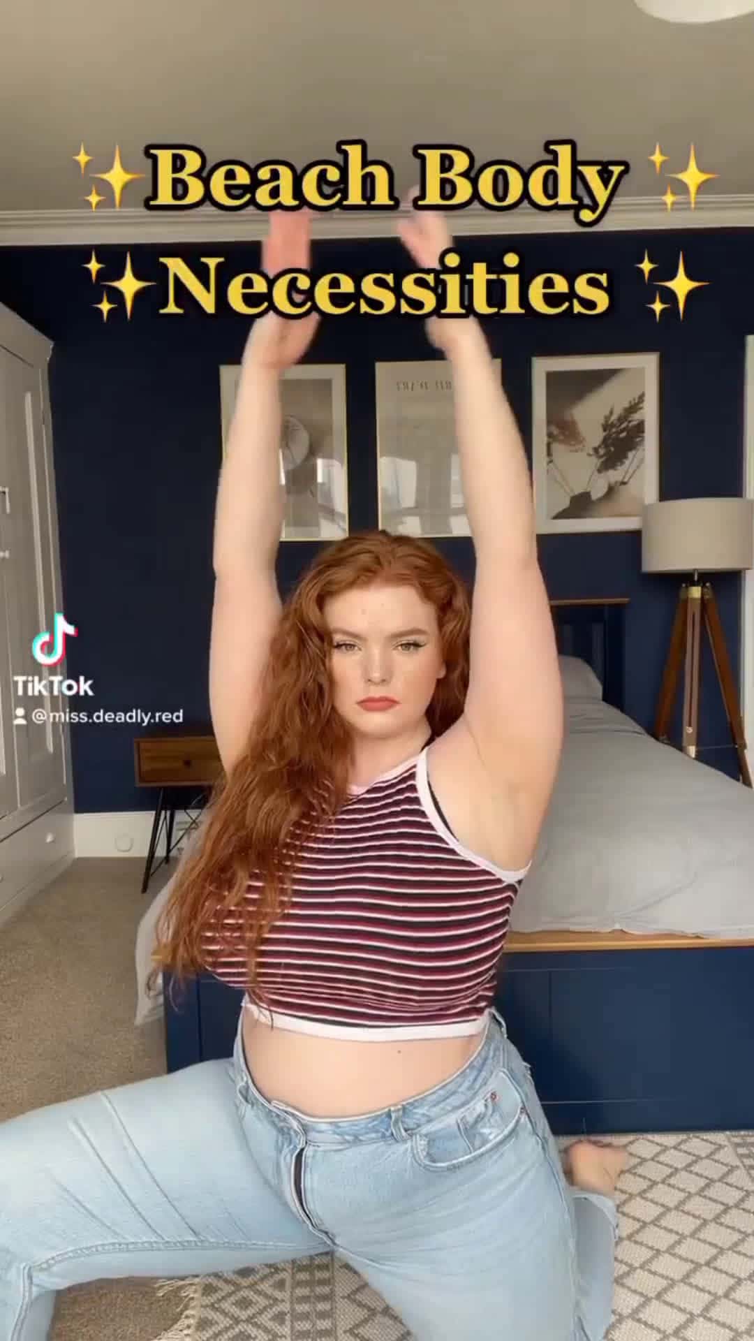 Cover for Can you think of anything I might have missed??#beachbody #beachlife #summer #curvemodel #redhead #midsize