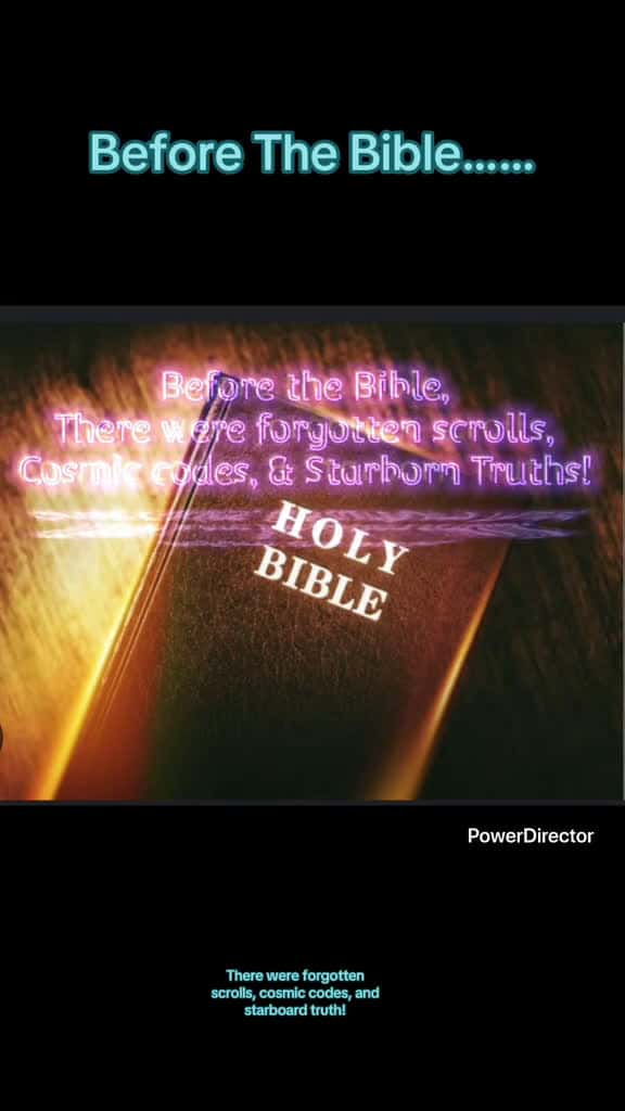 Cover for The Bible you know was not the first word of God. It was edited, remixed, & re-written. Let’s go back to the REAL beginning! #bibletruth #hiddenhistory#realhistory #forbiddenknowledge#spiritualtiktok #decodethebible #truthseeke...
