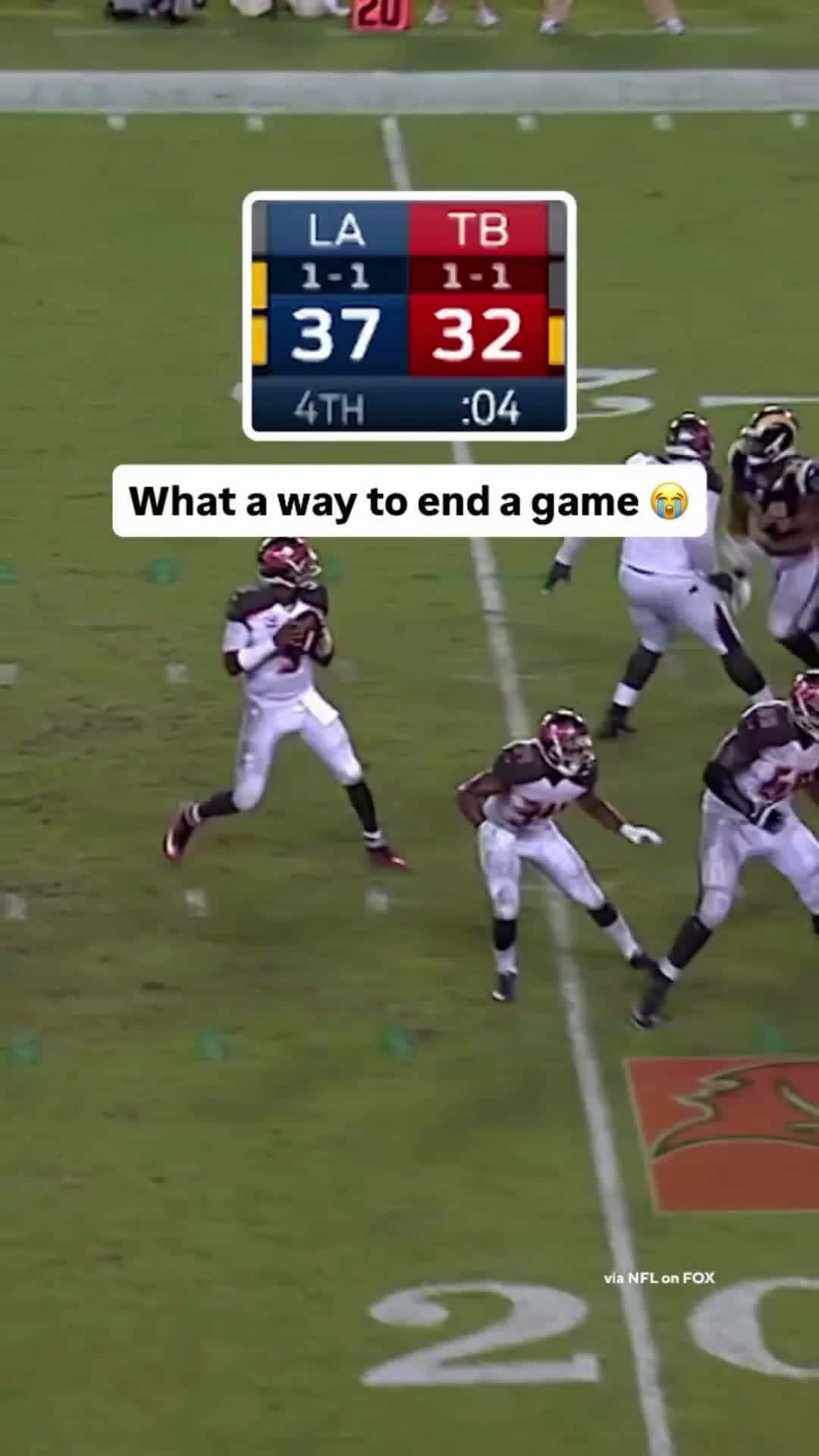 Cover for One of the weirdest final plays in recent memory 😭