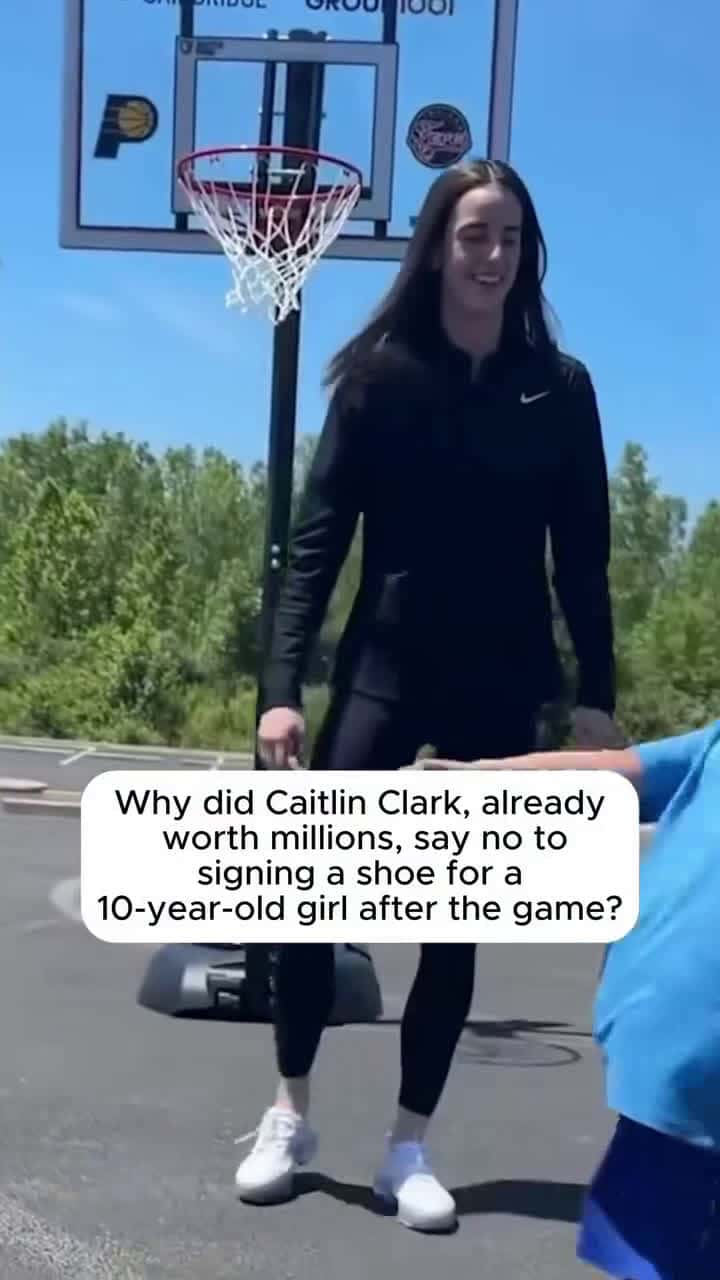 Cover for #UnpopularOpinion Why did Caitlin Clark, already worth millions, say no to signing a shoe for a 10-year-old girl after the game- #Celebrity #actor #Hollywood #updates #viral #reels #fyp #explore #reelsinstagram #recapnext