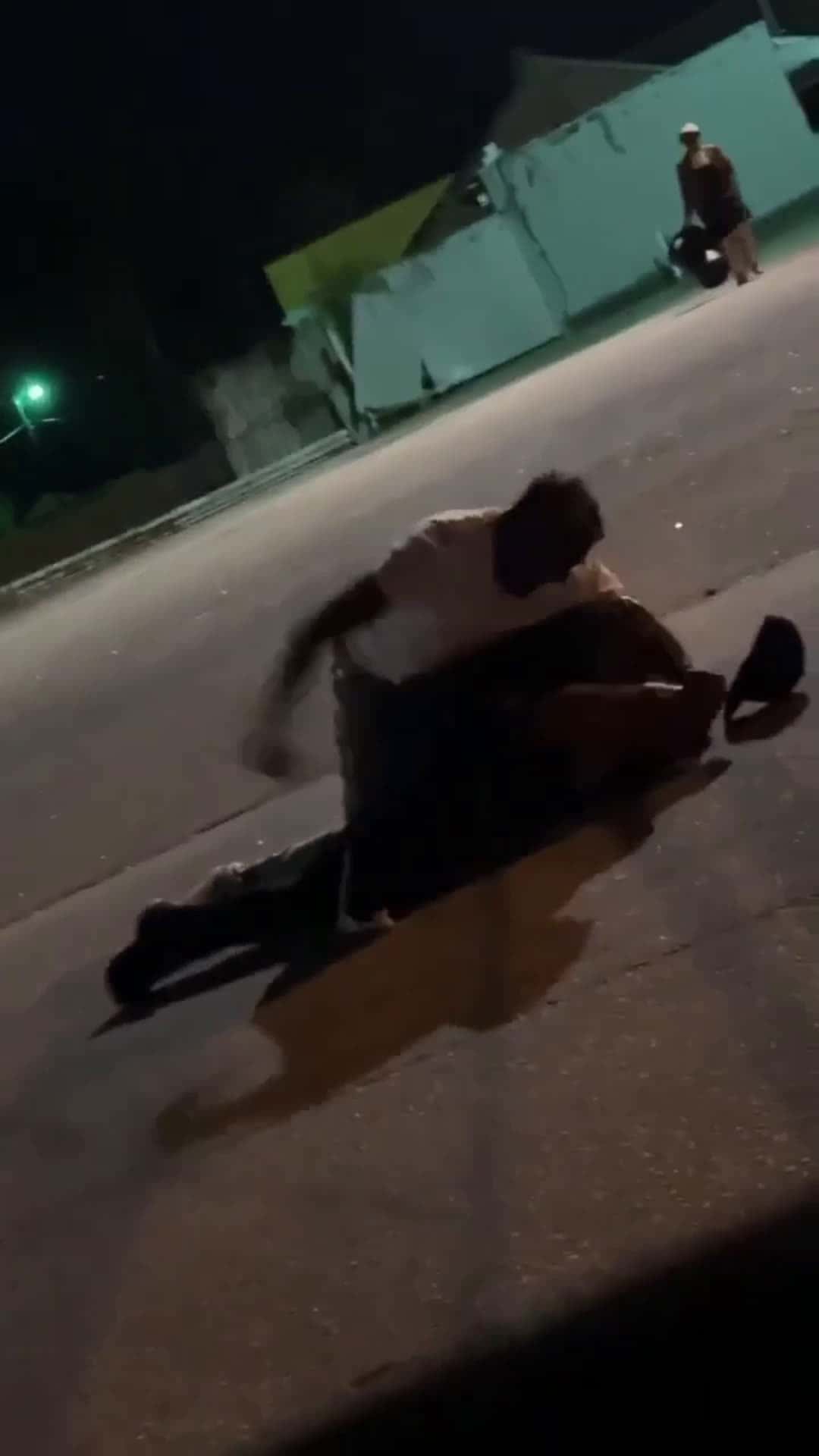 Cover for drunk old head gets beat by YN for fkn with him😂 #fight #funny #knockout #viral #fyp 