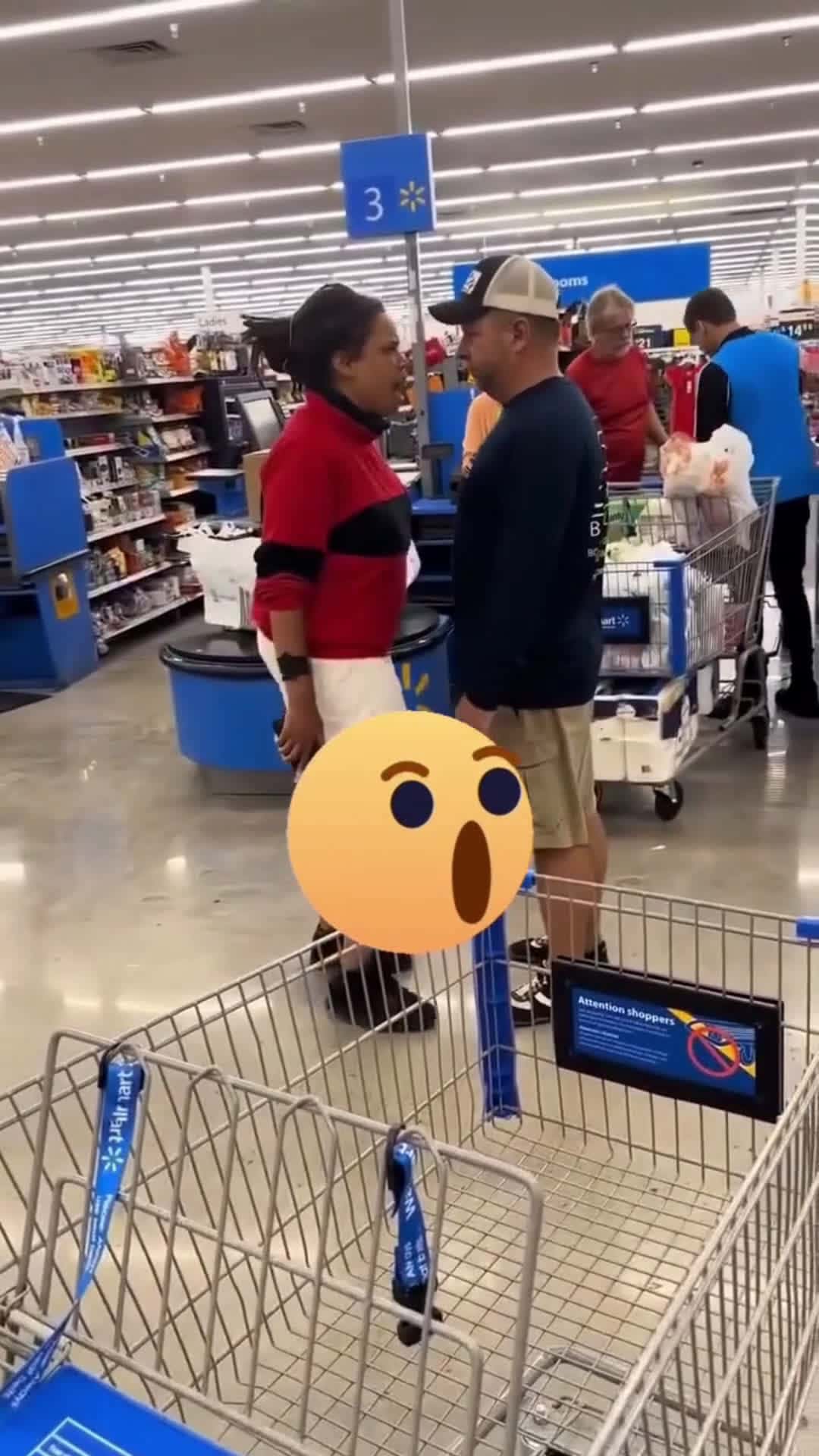 Cover for Well this Karen should have been dealt with but i give this man props for not smacking her back. #karen #walmart #pathetic #slapbox #disrespect #entitled  #rude #fyp #viral #scoopz #wow #omg 