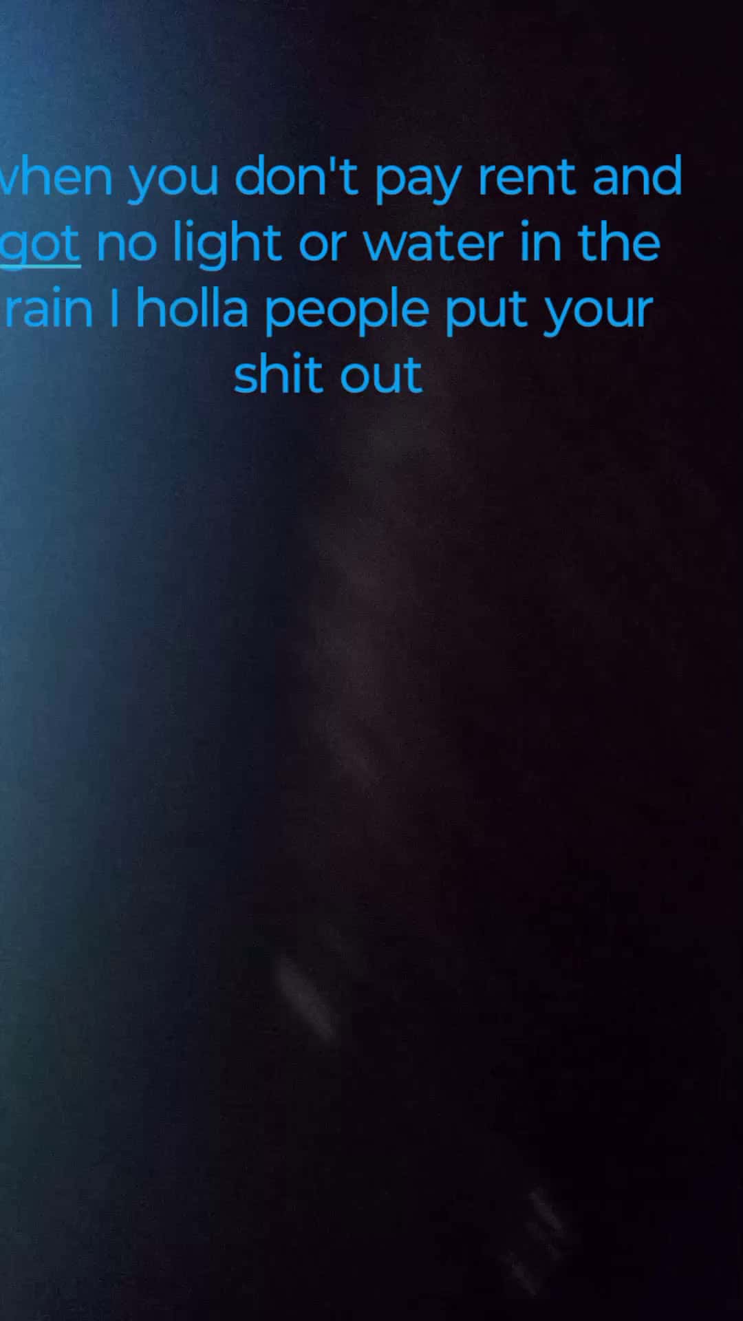 Cover for Dont pay rent 