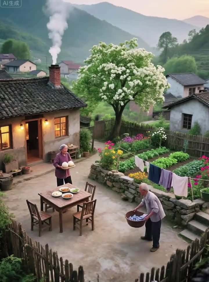 Cover for AI Rural Vibe: Endless calm and warmth in simple countryside living, away from city rush. #PeacefulCountryside#RuralDreams#HometownNostalgia#CityBreak#CozyLiving#AIArtwork#CountryLife