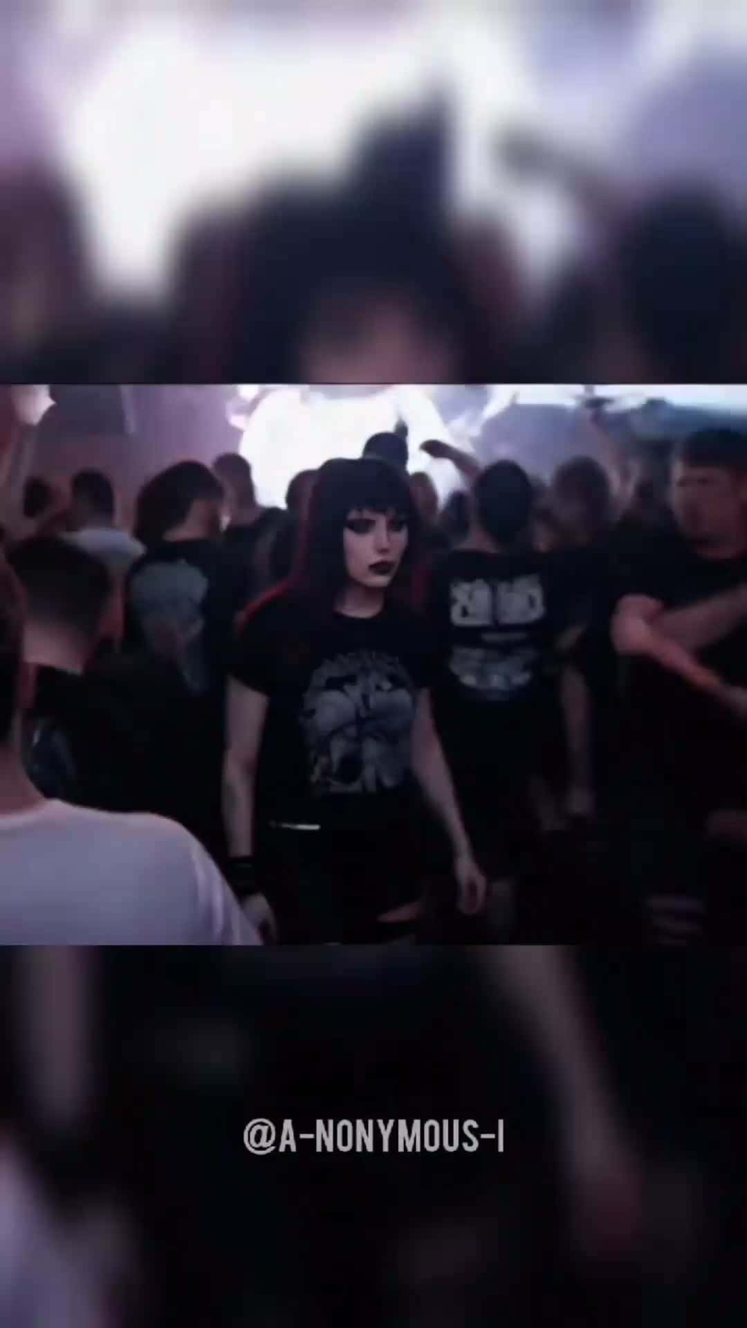 Cover for Every CoreKid's dream 😍 #gothchick #metalcore #venue #veo3 #ai 