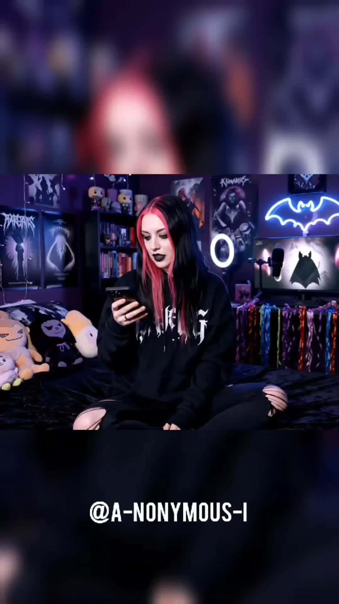 Cover for Guys just want one thing 🤗 #veo3 #ai #metalcore #scene #emo # gothchick
