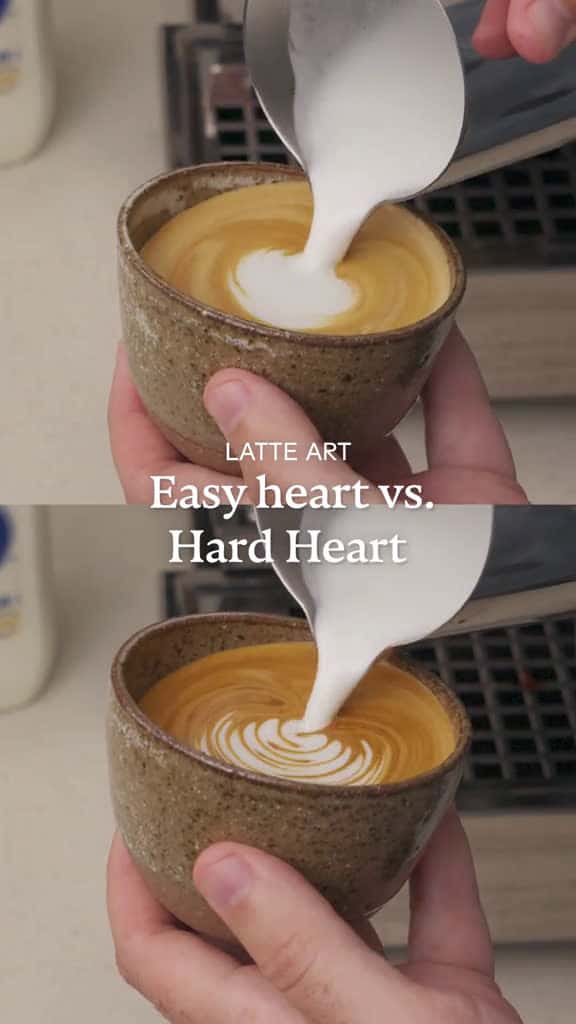 Cover for Master the classic heart latte art, then level up with this advanced design! 💖 #latteart #coffee #barista #coffeetutorial
