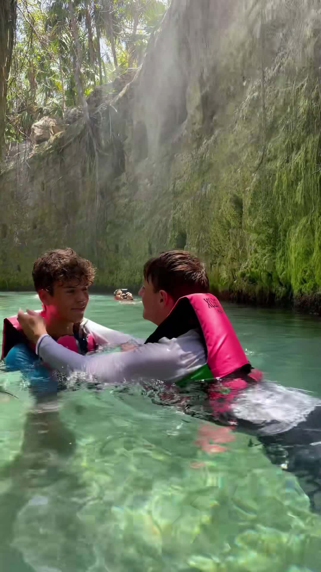 Cover for Mexico is the magical place 🥺💙 #gay #mexico #cenotes