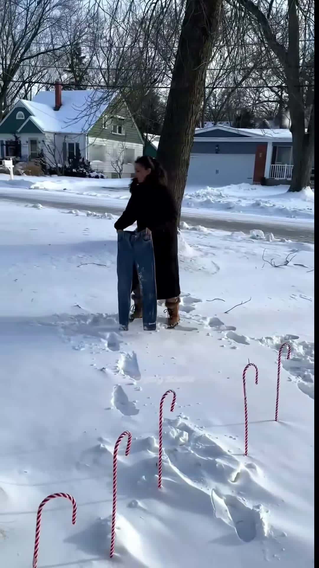 Cover for #OddlySatisfying last clip is so satisfying #satisfying #snow #asmr #fyp #viral