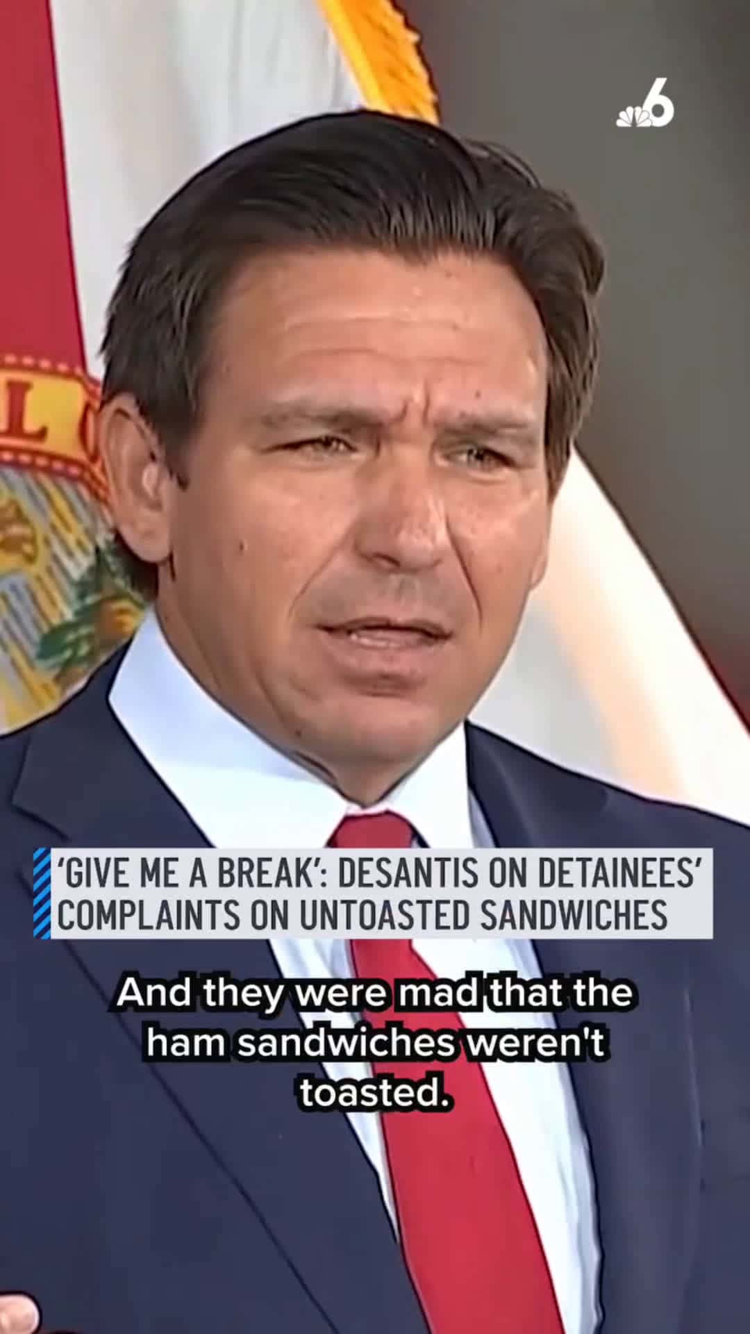 Cover for 🗣️ DeSantis Responds to ‘Alligator Alcatraz’ Food Complaints — Families Speak OutFlorida Gov. Ron DeSantis has addressed complaints from detainees about the food being served at the controversial 'Alligator Alcatraz' detention 
