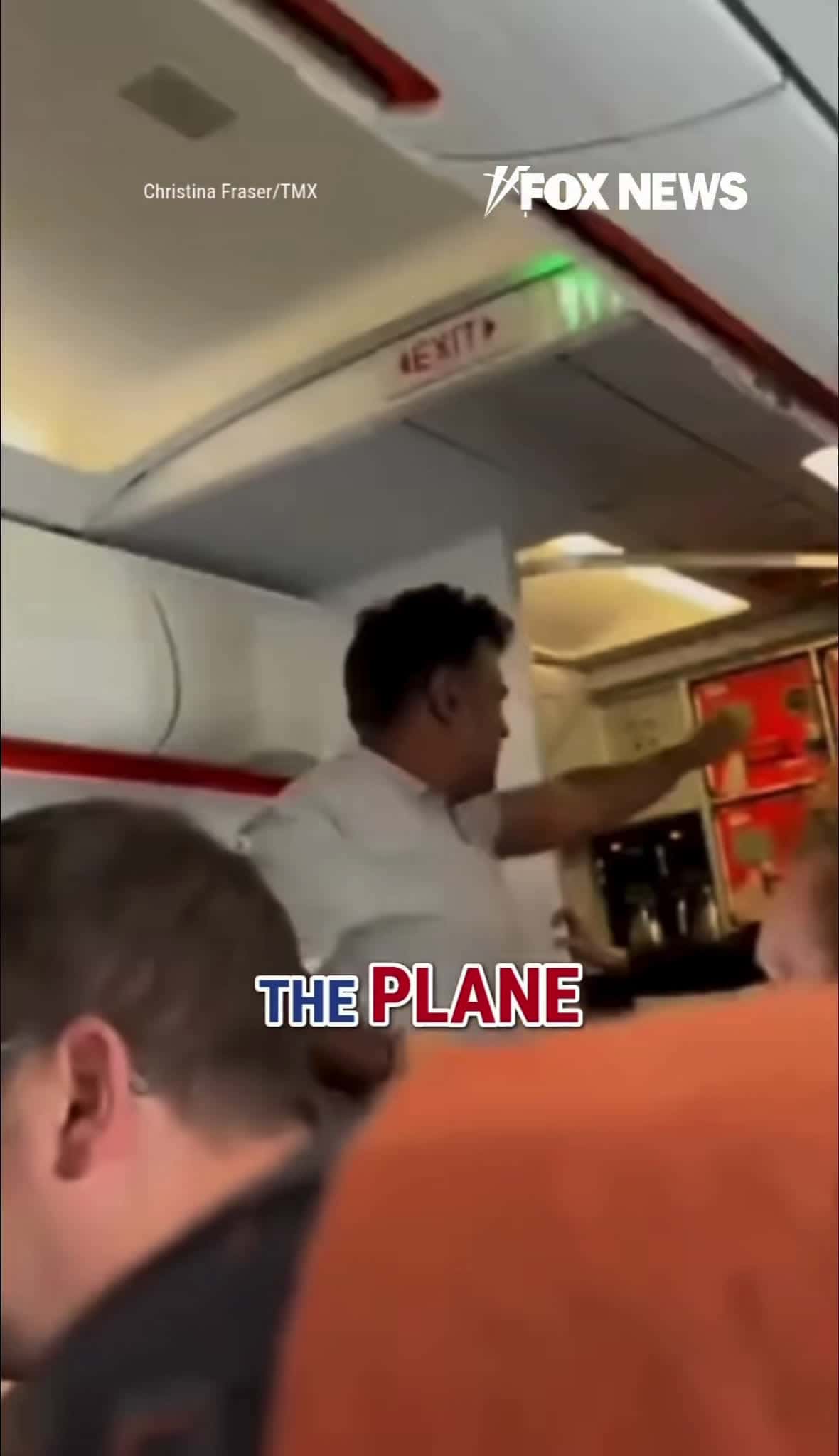 Cover for Airpline passengers take down man screaming “allahu akbar” in the aisle.