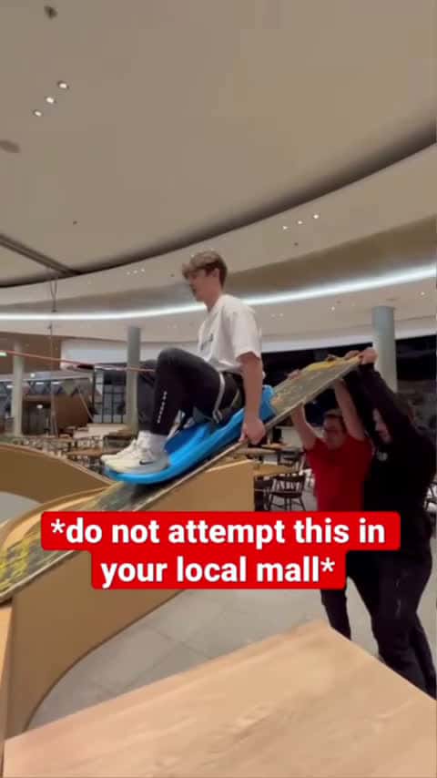 Cover for Do not attempt this at your local mall 🙅‍♂️