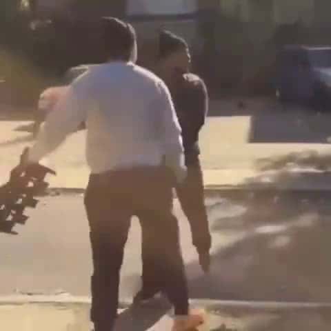 Cover for homeboy kept punching after he was knocked out 🤣🤣🤣