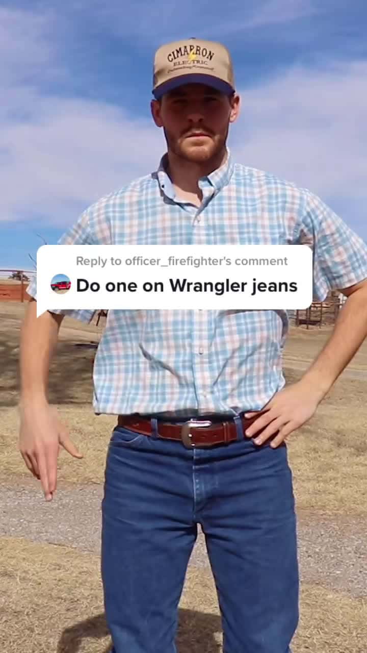 Cover for Reply to @officerfirefighter Wranglers explained by Darrell🤠 #jeans #cowboy  #wranglers #darrellbibbins