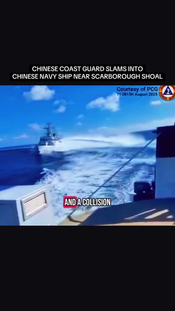 Cover for Chinese Coast Guard Collides with Warship Near Alaska