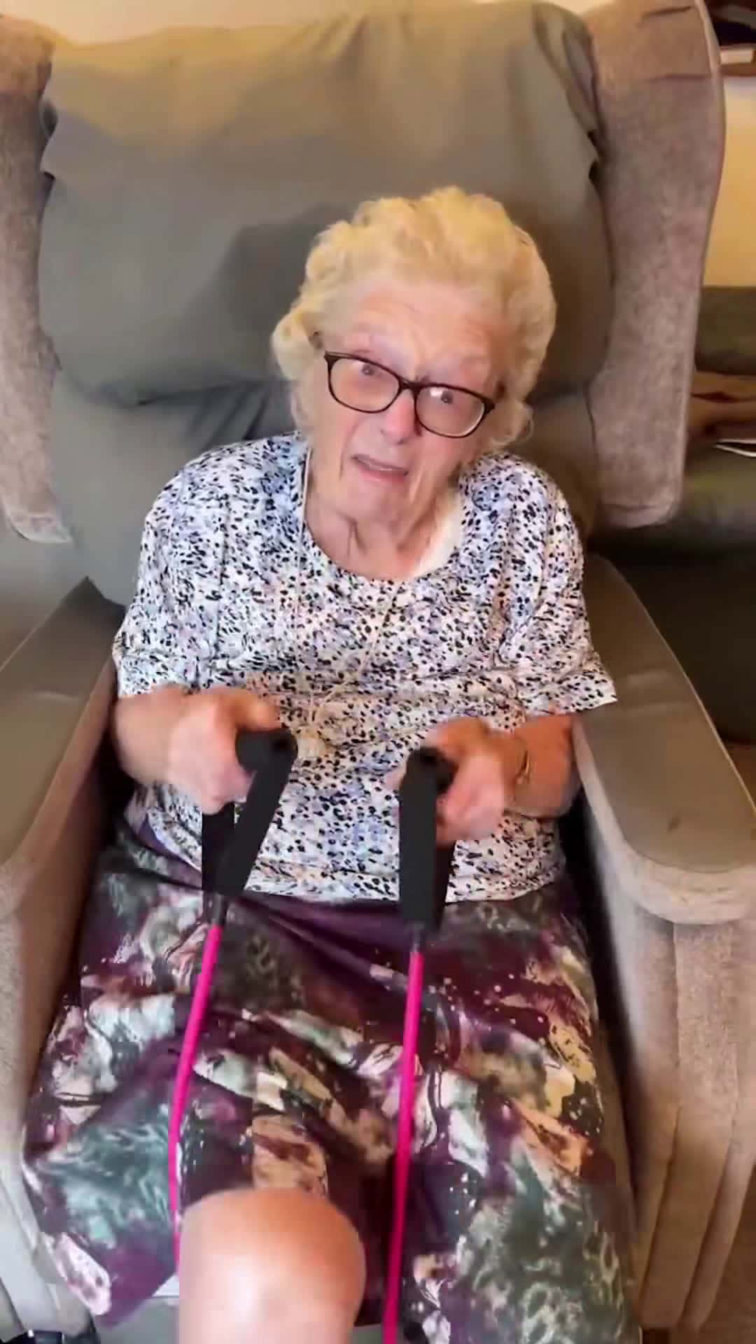 Cover for After pranking Nan with @Quorn Crispy Nuggets, I thought I’d try something new for her lunch and she LOVED it 😍 Quorn Crunchy Fillet Burgers are super tasty and have so much protein that Nan was doing laps around the house! 🤣 #Ad #Quorn
