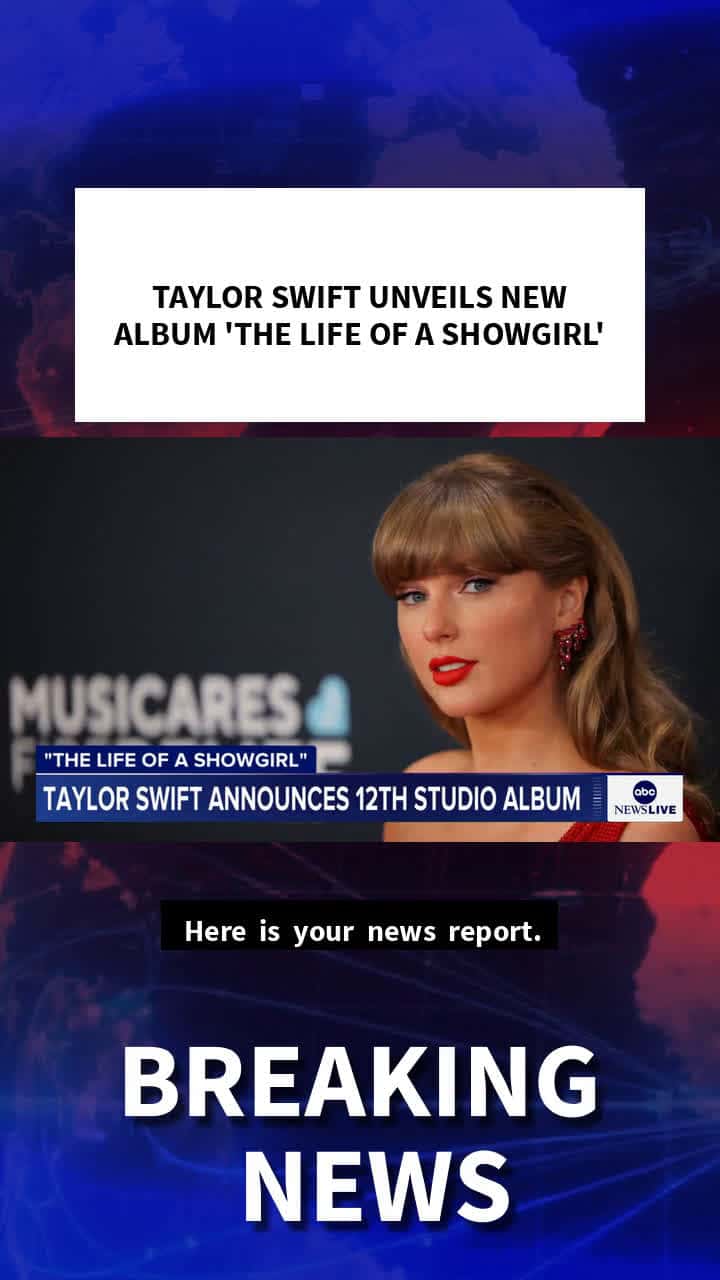 Cover for AI video: Taylor Swift comes out with a new album called 'The Life of a Showgirl' #TaylorSwift#AlbumRelease#TheLifeOfAShowgirl#MusicIndustry#ai