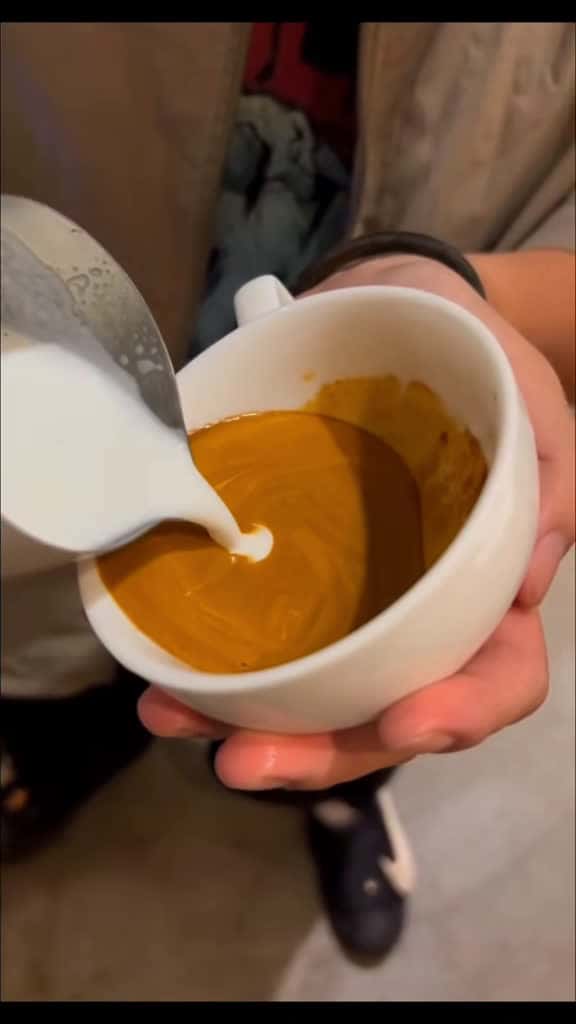 Cover for Latte Art Tulip Tutorial 🌷 Transform your coffee skills! #latteart #coffeeart #barista