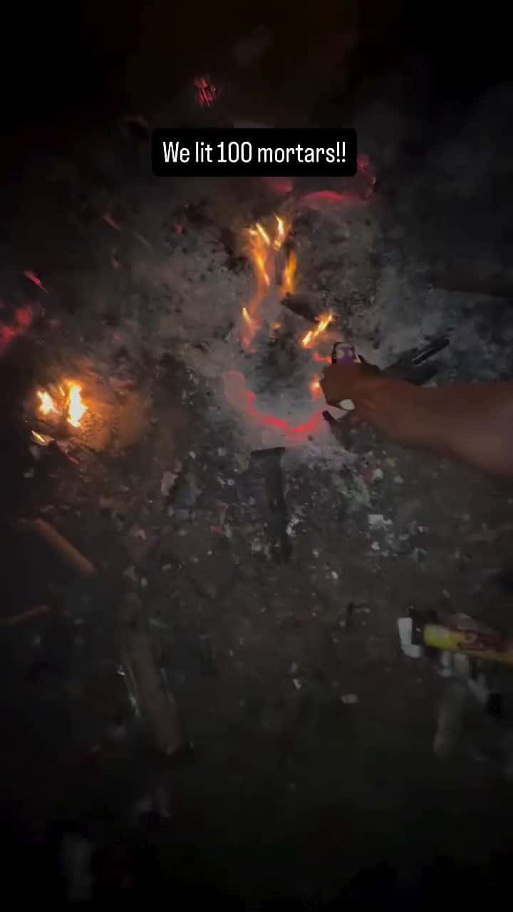 Cover for #TooFunnyToScroll We used $20,000 worth of fireworks in 3 days