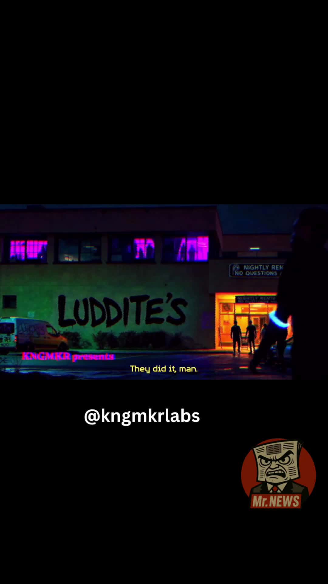 Cover for This is pure art! The future is now. #KNGMKRlabs