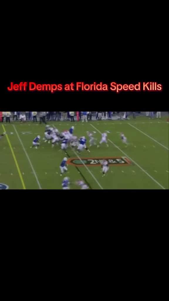 Cover for Olympic-speed on a college field: Florida Gators blaze down the gridiron ⚡🏈 #FloridaGators #Gators #CollegeFootball #CFB