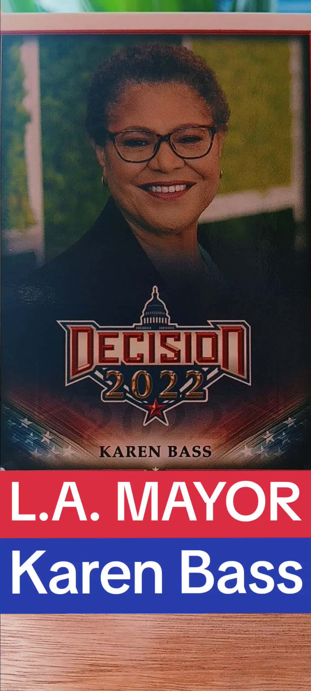 Cover for MAYOR KAREN BASS LOS ANGELES