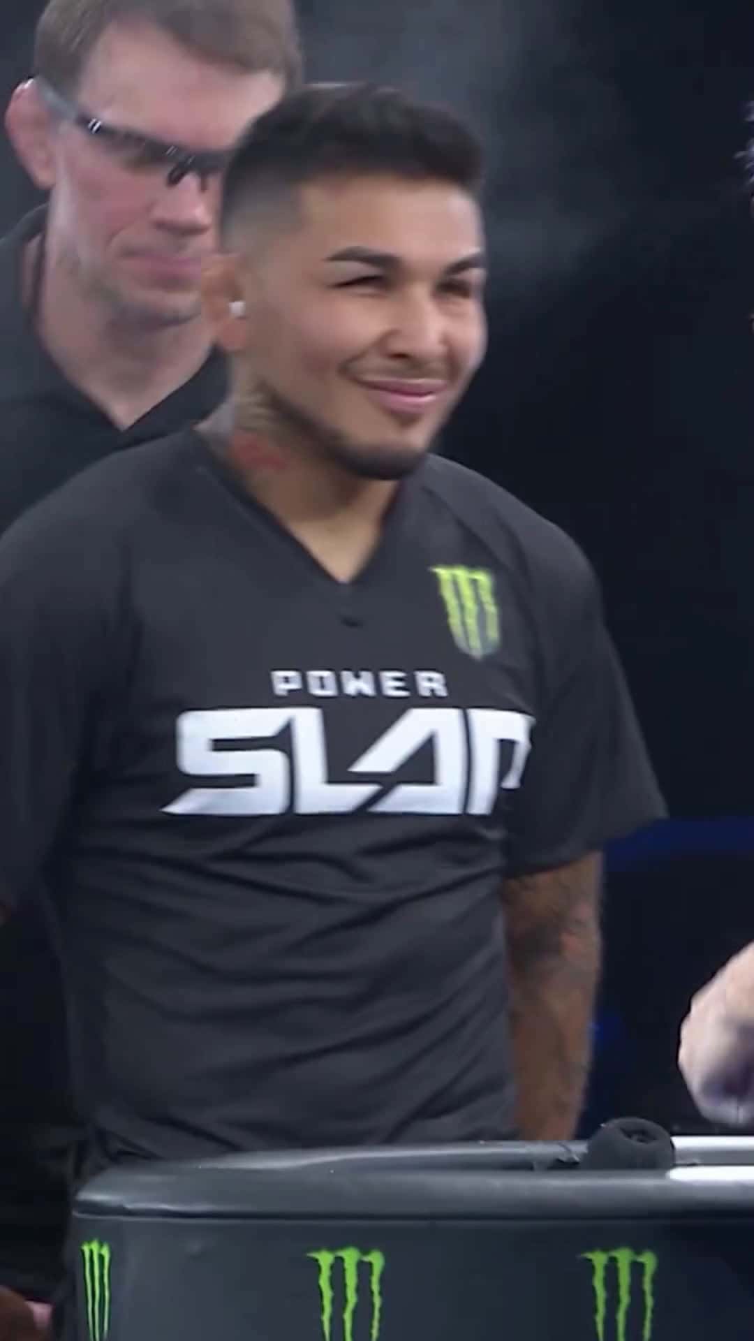 Cover for Took that with ease and smiled 😁@realdeal_trujillo battles it out for the Lightweight title TONIGHT at #PowerSlap12[ $VET Power Slap 12 | TONIGHT | 9p ET/6p PT | Watch Live on YouTube | Tickets at Link in Bio 🎟️ ]