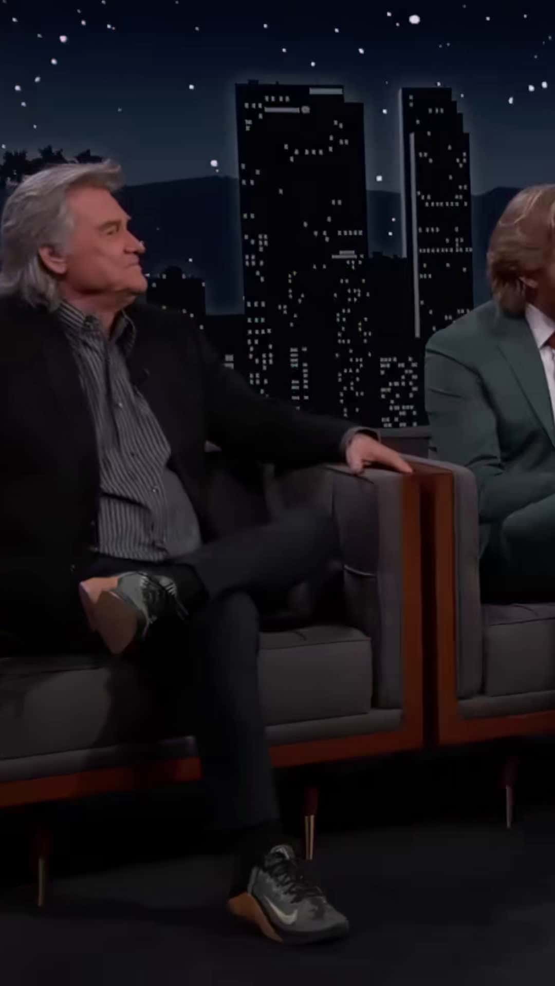 Cover for Kurt and Wyatt Russell Talk 'Disneyland After Dark' on Jimmy Kimmel During a recent appearance on Jimmy Kimmel Live, Wyatt Russell and his father, Kurt Russell, reminisced about Kurt’s early days as a child star working with Disney. Wyatt shared a particularly amusing anecdote about a night his father was required to perform "Sugar, Sugar" at Disneyland. While Wyatt recalled his father looking less than enthusiastic about the performance, it seems that the younger Russell's perspective may have 