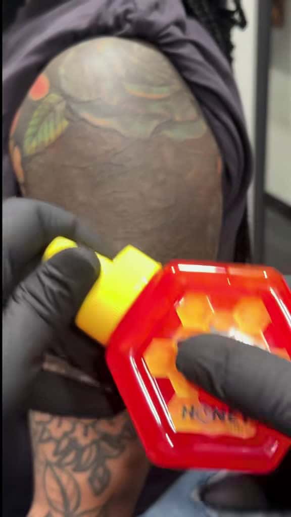 Cover for Transforming an impossible coverup into a stunning new tattoo 🐅🎨 #TattooCoverup #InkArt #TigerTattoo