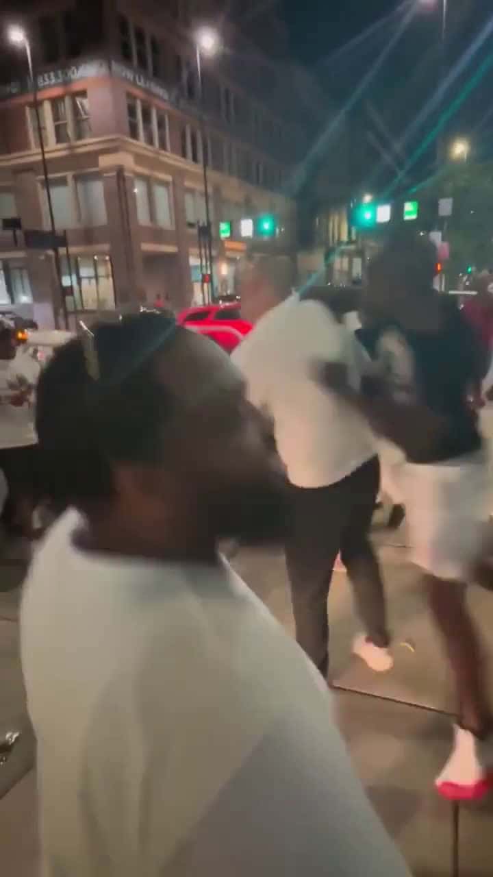 Cover for Couple gets jumped in Cincinnati 😭 This why you don’t argue with locals during happy hour 💀🍹 #PublicFreakout#CaughtOnCamera#Cincinnati#StreetDrama#ViralVideo#WorldStarMoment#InstantRegret#TooMuchSauce#TheyGotHands#InternetGold#FightNight#StaySafeOutThere#SideQuestGoneWrong#ThisAintGTA#UrbanChaos