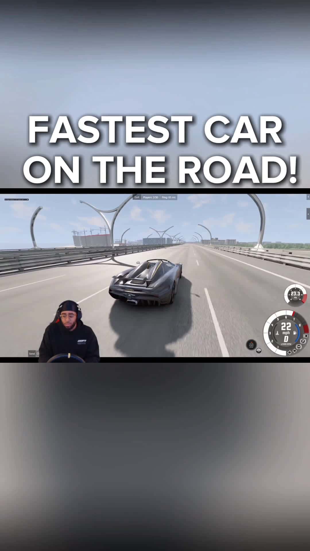 Cover for #fyp #funny #clip #gaming #beamngdrive
