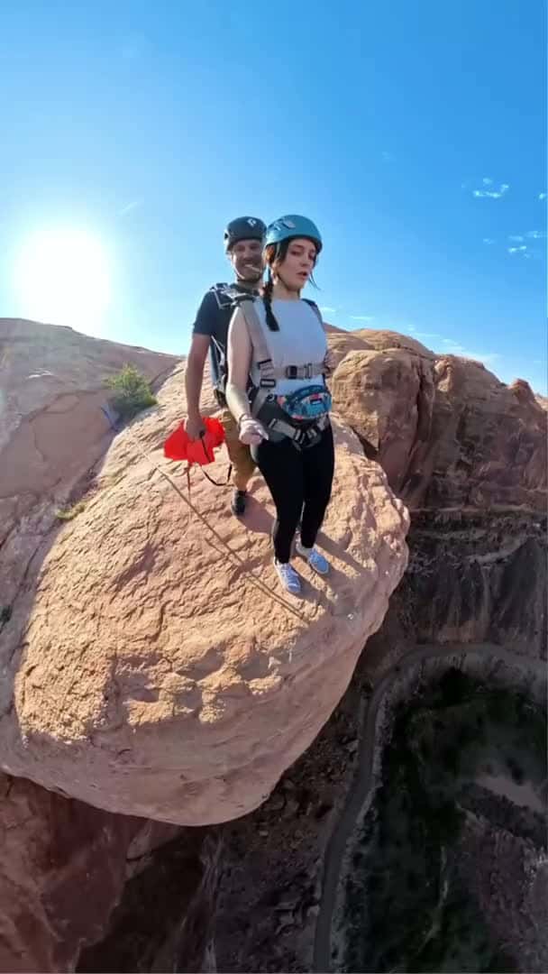 Cover for Bros BASE jumping on Birthdays! No fear! #moab #emotional #youtubeshorts #utah #smile #basejump_091 (2)