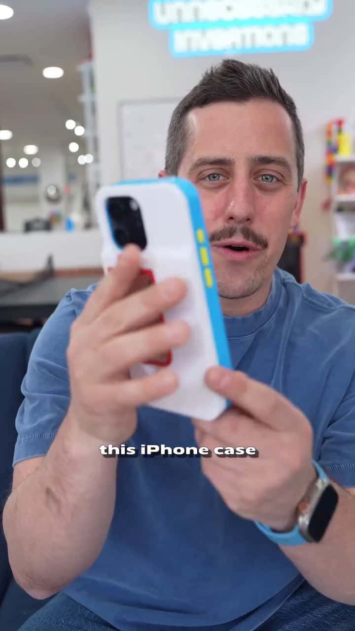 Cover for The EyePhone Case Your personal periscope for seeing the world around you when you are focused on whats happening on your screen. #unnecessaryinventions. #UnpopularOpinion
