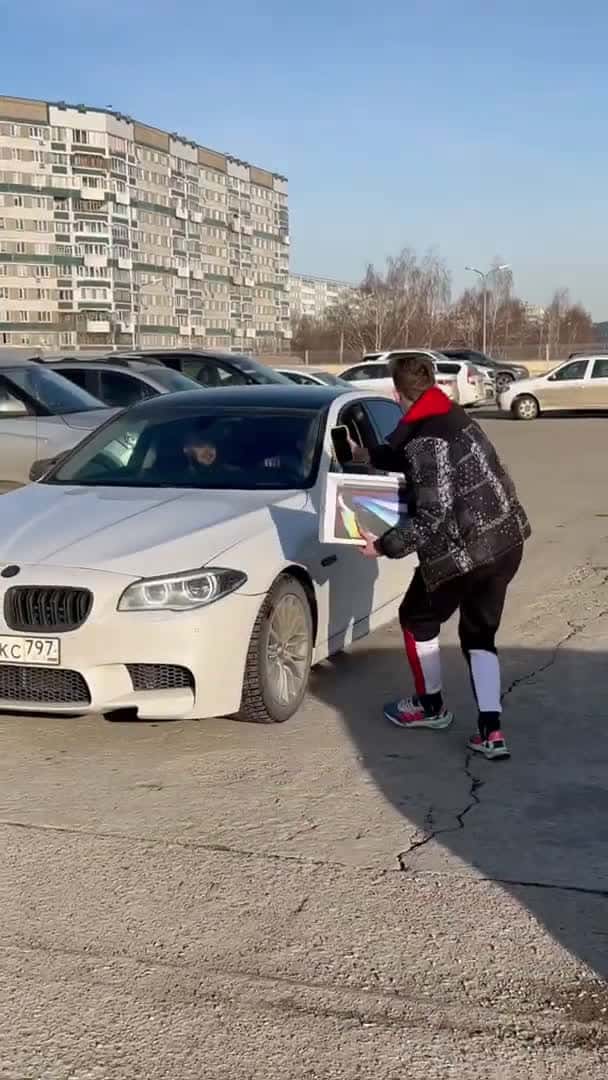 Cover for Crazy prank Bought a car