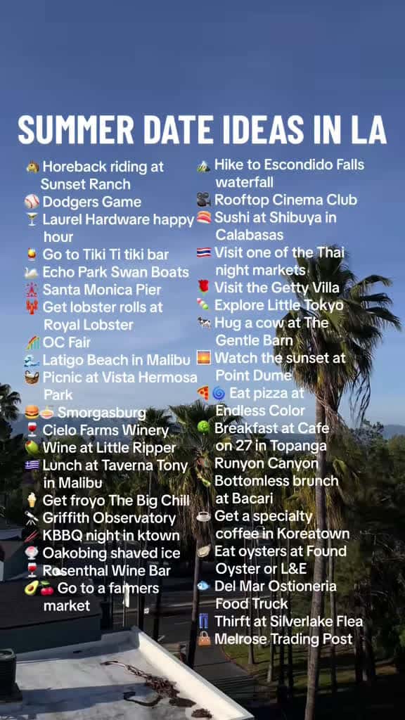 Cover for Discover Perfect Date Ideas in LA! 🌟 #LAAdventures #DateNightGoals #ExploreLA