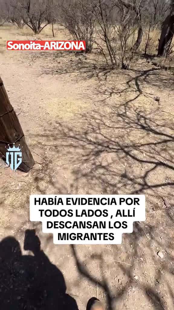 Cover for fronteramexicousa Encontre mucha evidnecia de migrantes en el campamento dejan todo para s 64638 #trend