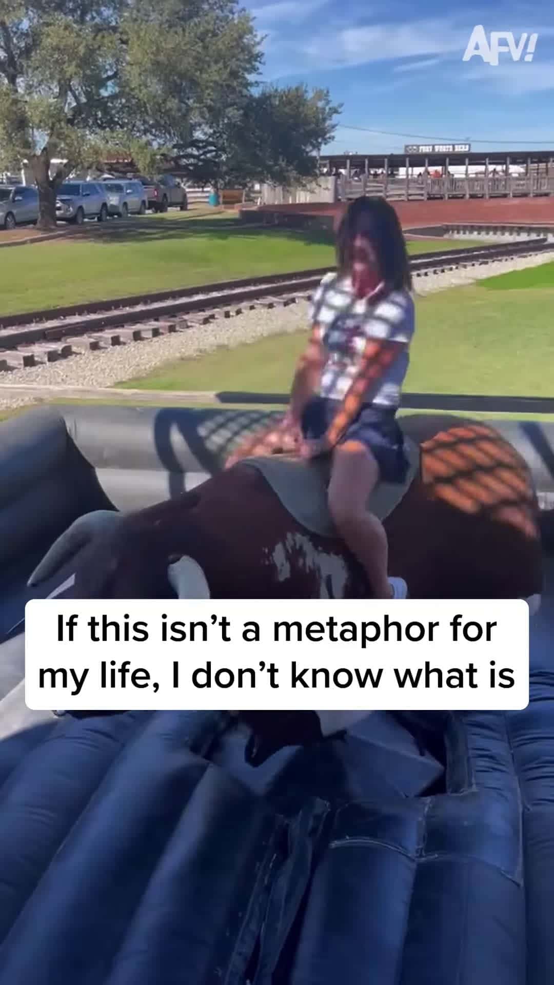 Cover for Were all out here hanging on for dear life