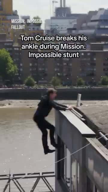 Cover for He broke his ankle  but still got the shot.  BTS  MissionImpossible - Fallout  TomCruise