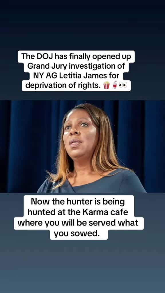 Cover for When the hunter becomes the hunted: the DOJ investigates NY AG Letitia James over actions against Trump and the NRA. Is accountability catching up at last? 🔎⚖️ #LetitiaJames #DOJprobe #Trump #NRA #JusticeNews