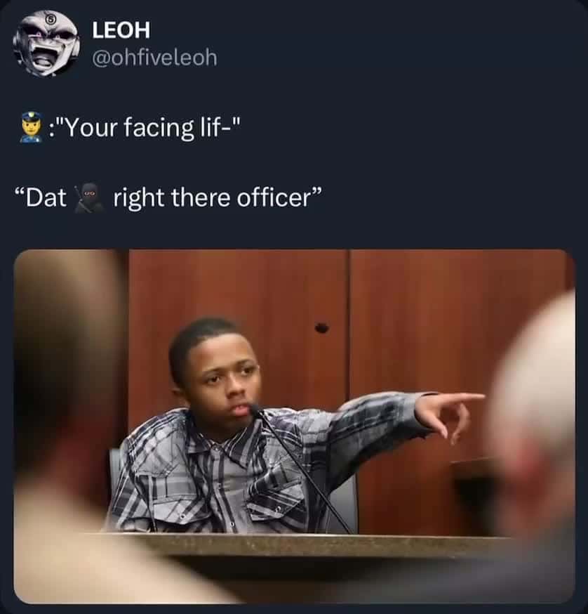Cover for That man right there officer😐