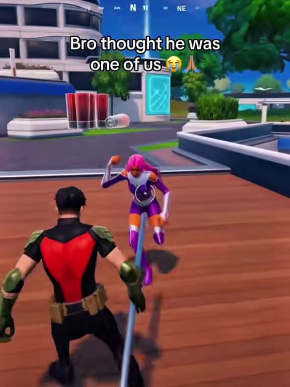 Cover for Epic Fortnite fail led to a broken leg! 😭 #fortnite #gamingfail