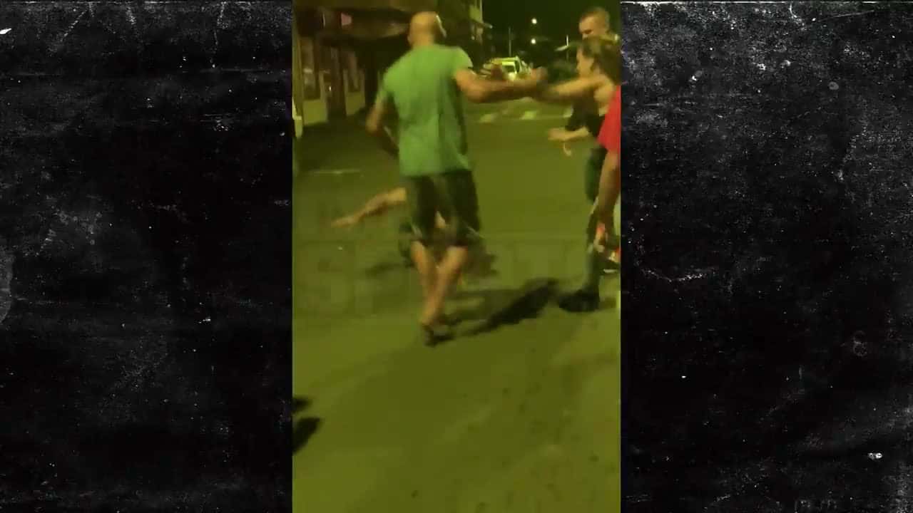 Cover for Ufc champion, BJ penn in a street fight  #caughtoncamera  #viral #fightcam #fyp  #scoopz