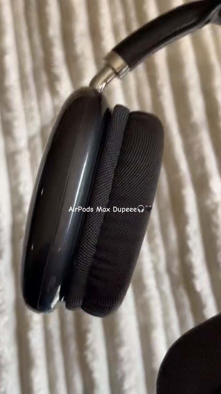 Cover for The sound is good though🤌🏽. #airpodsmaxdupe #headohones #unboxing #reviews #duplicates