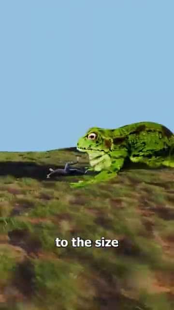 Cover for Could A Huge Frog Swallow You？ 😱