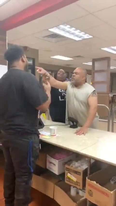 Cover for Dude got mad cause he didn’t have ketchup on his burger  #fight