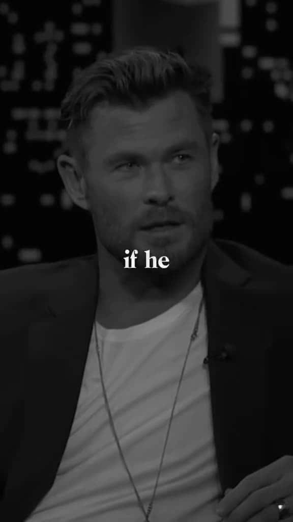 Cover for Ladies pay attention chrishemsworth Relationship advice forwomen dailyquotes motivationalq 82878 #shortvideos