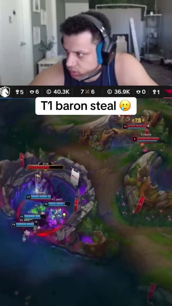 Cover for Tyler1 just got trolled by Team Liquid 😂 #tyler1 #leagueoflegends #gaming #funny
