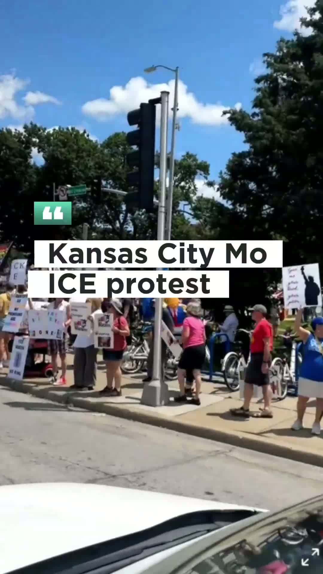 Cover for Kansas City Mo Ice protest  #scoopz  #viral  #kc  #protest 