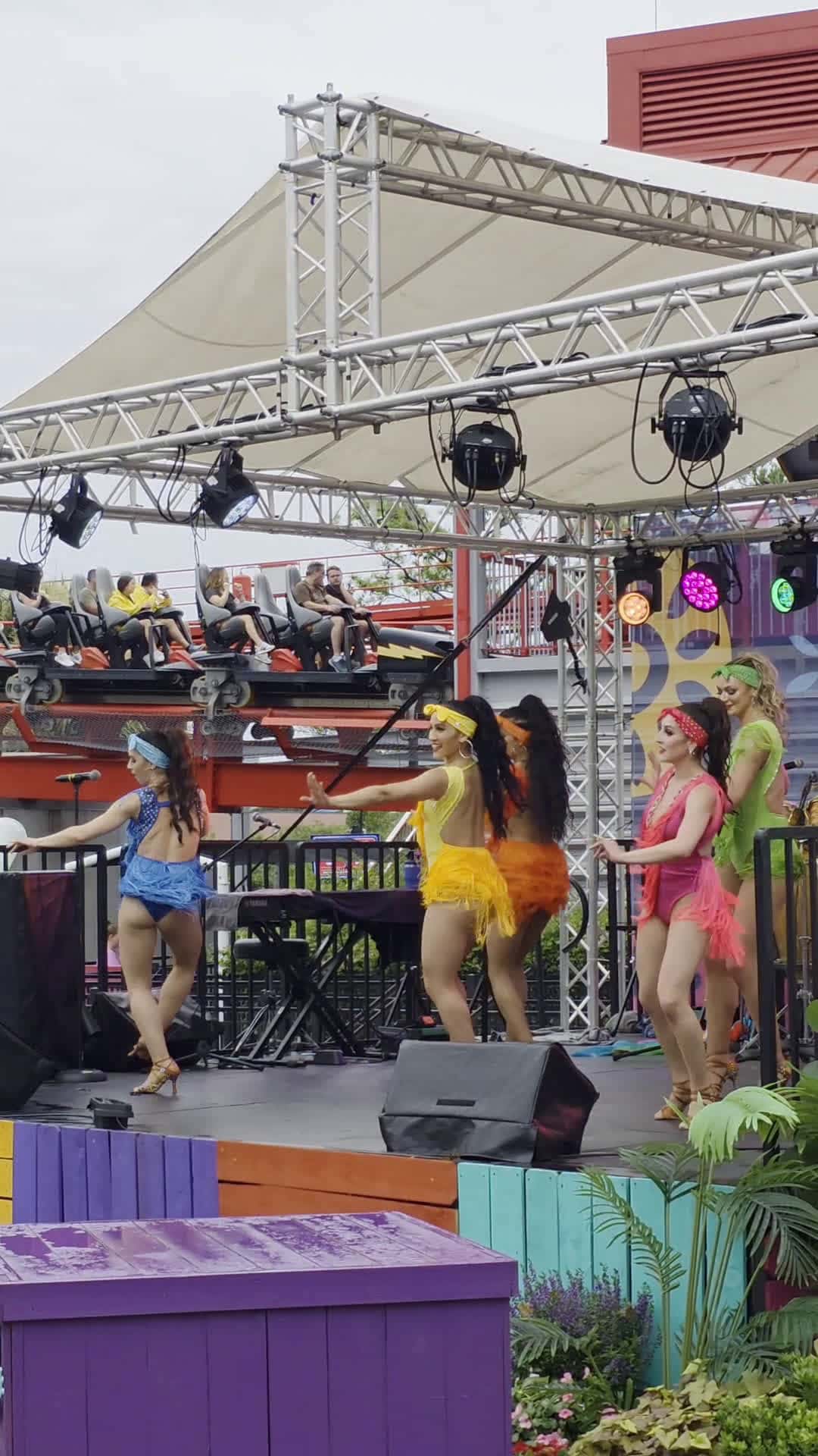 Cover for Rumbamena at Carowinds #carowinds #fyp #dancing 
