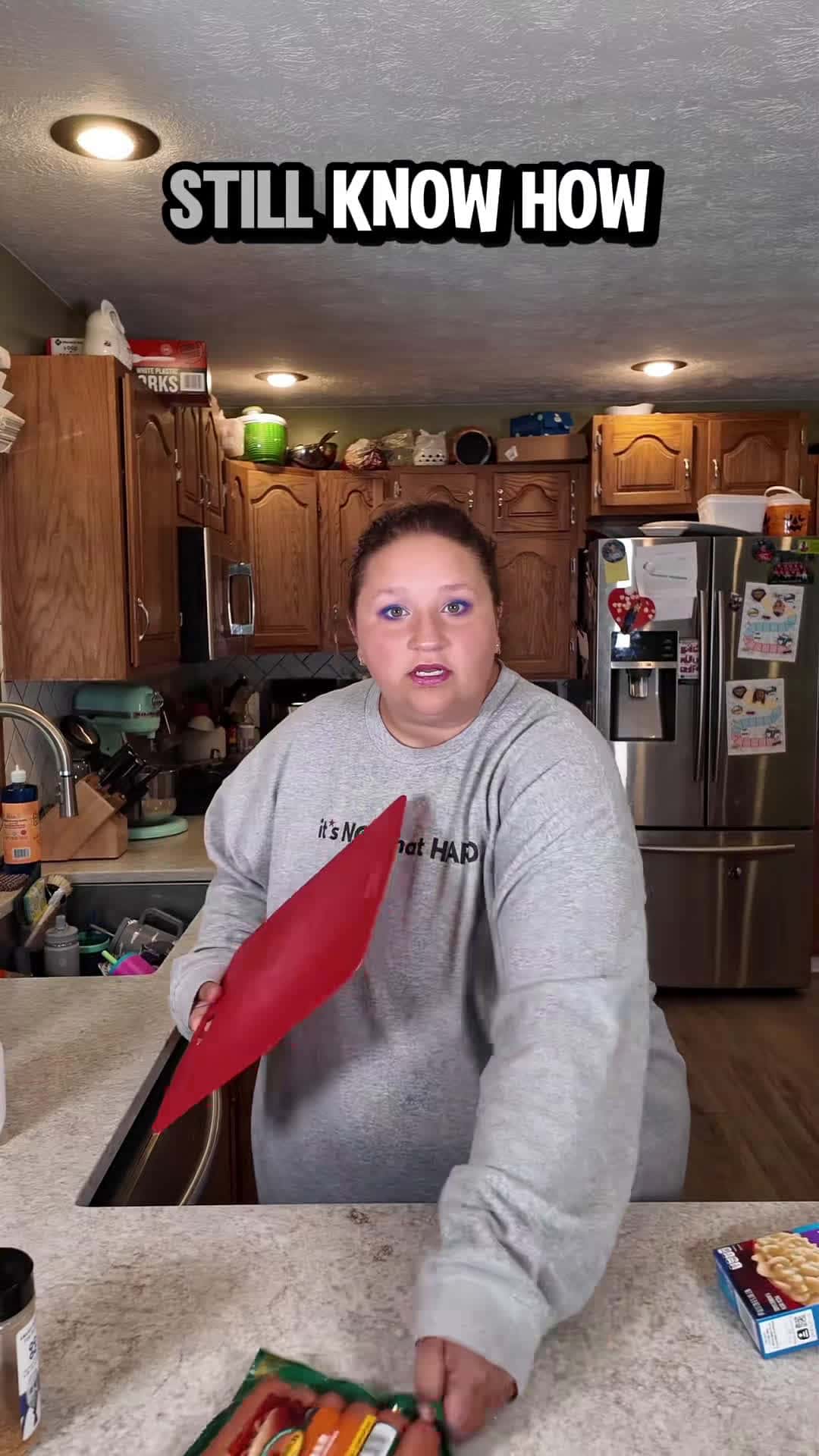 Cover for #AggressiveTutorials #AggressiveTutorialLady #AggressiveCookingShow #AggressiveCookingTutorials #Aggrecipes #sausagemacandcheese #onepandinner #familyfriendly #easymeals #quickdinnerideas